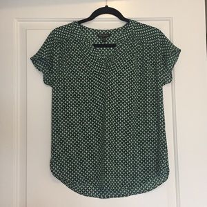 Banana Republic Factory print blouse